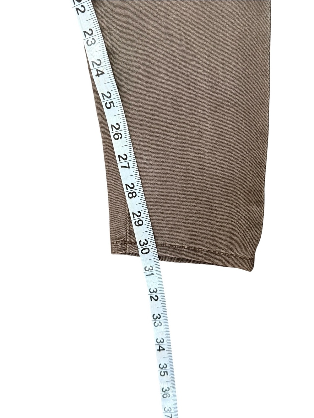 Mother The Looker Skinny Jeans Dye Clay Taupe Gray Stretch Denim Size 29 - Picture 8 of 11